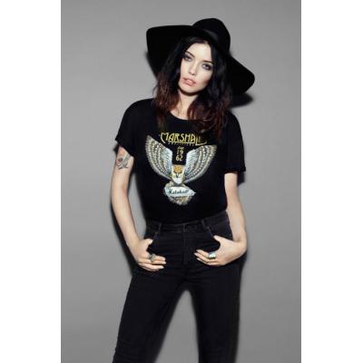 Marshall Amplification Fly By Night Women's Standard Tee Black