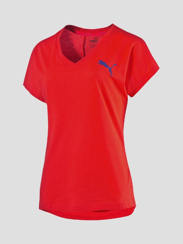 Tričko Puma ELEVATED Sporty Tee W Red Blas Červená