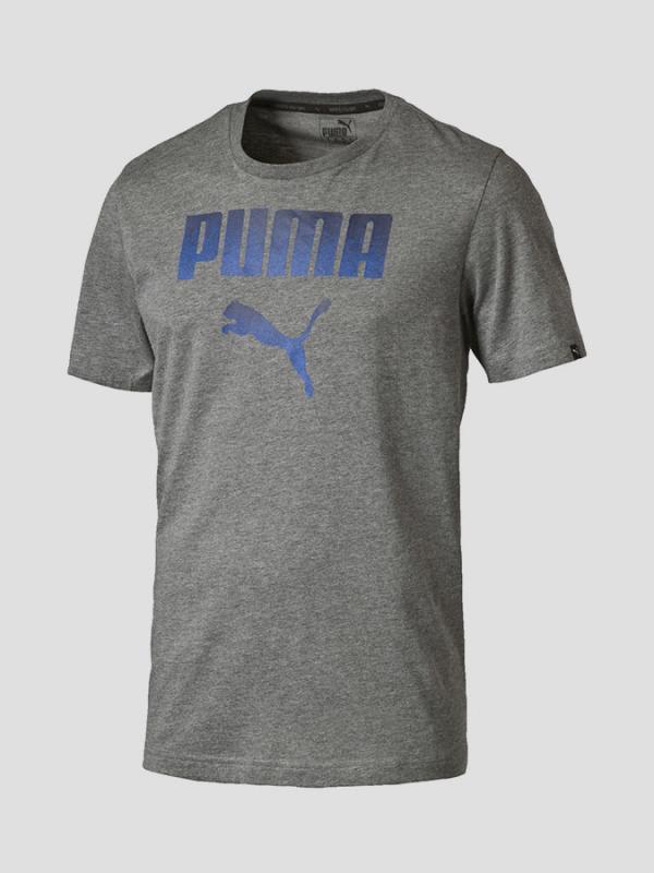 Tričko Puma Rebel Tee Medium Gray Heather Šedá