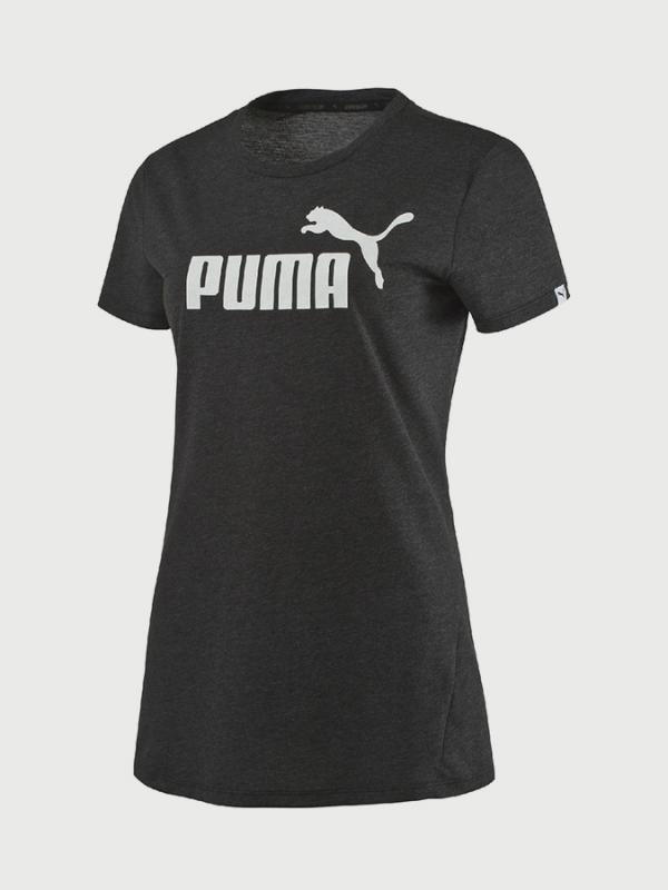 Tričko Puma ESS No.1 Tee Heather W Šedá