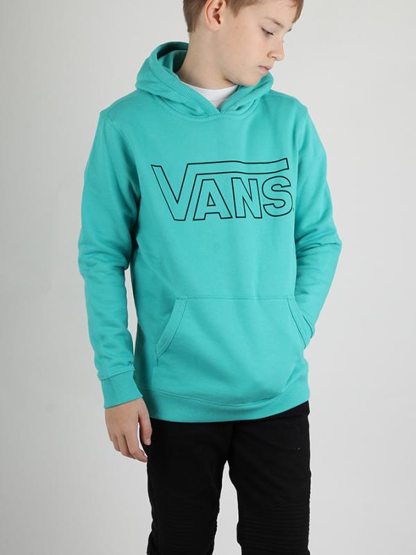 Mikina Vans By Classic Pull Baltic-Black Zelená