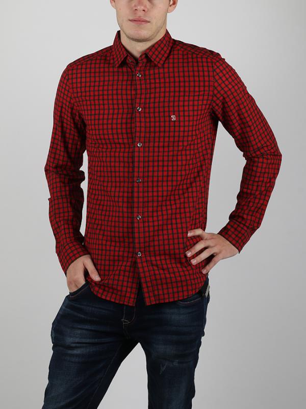 Košile Diesel S-Chains Camicia Červená