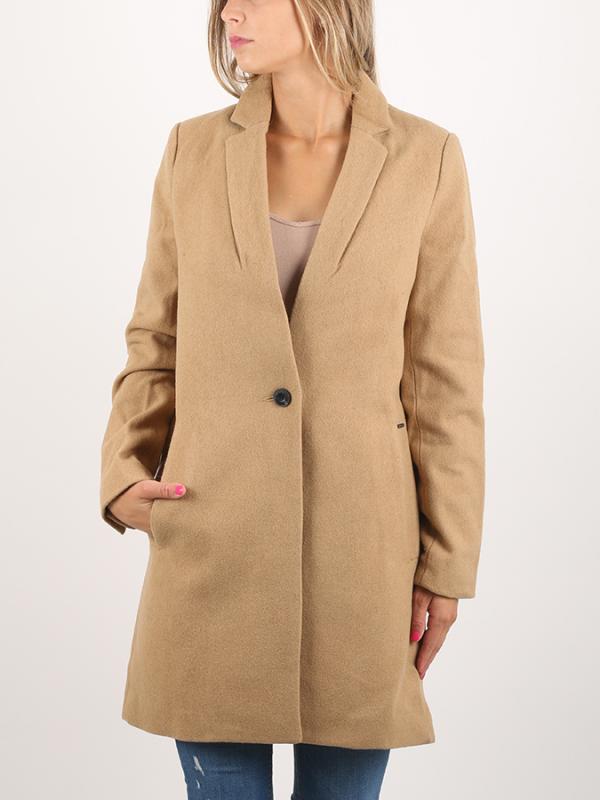 Kabát Superdry ISTEGADE COAT Hnědá