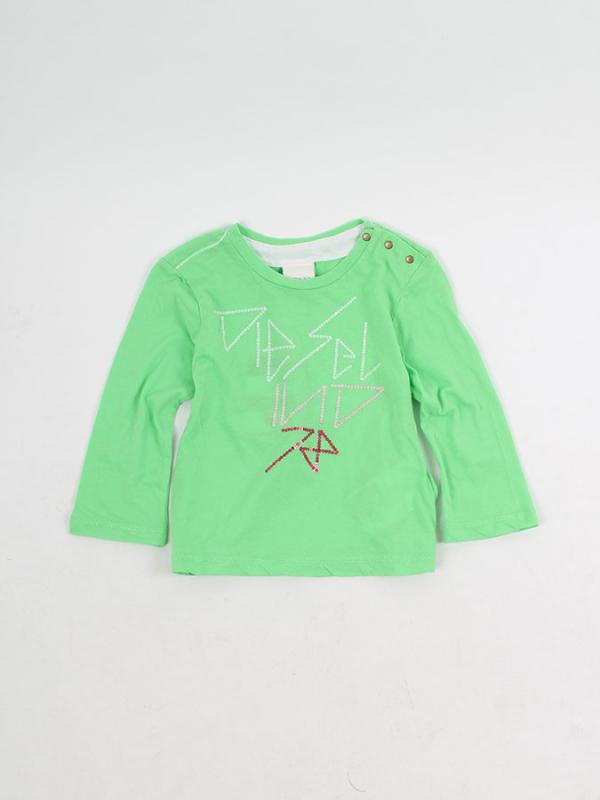 Tričko Diesel TINORB T-SHIRT Zelená