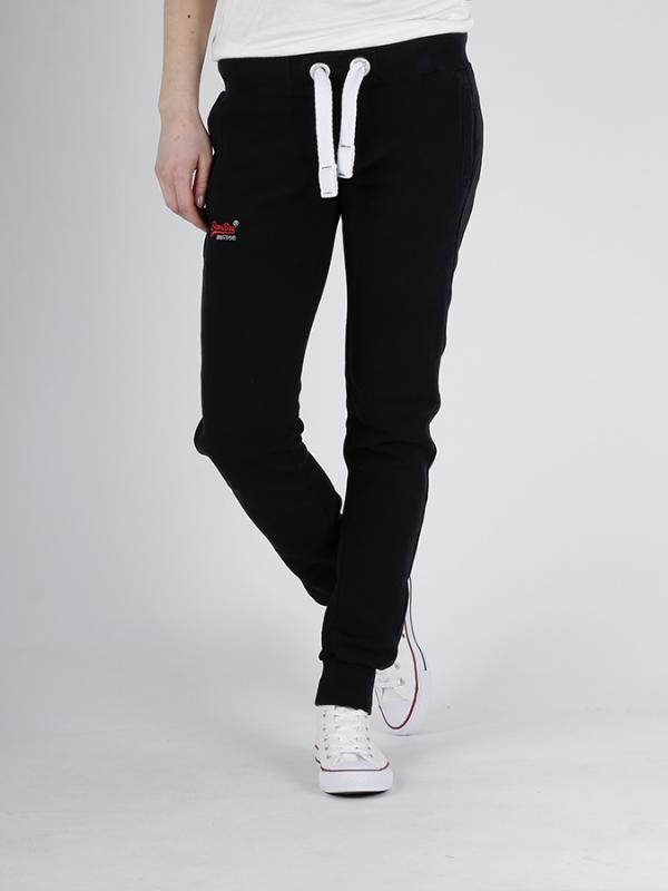 Tepláky Superdry ORANGE LABEL SLIM JOGGER Černá