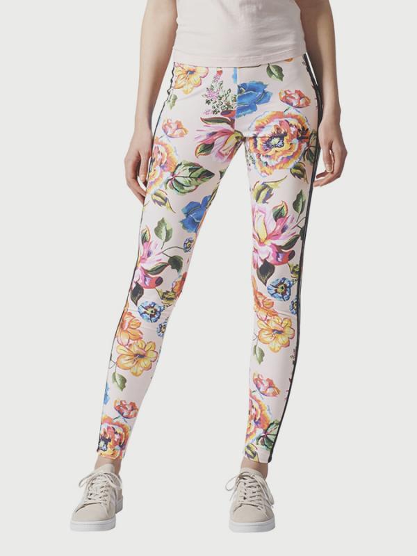 Legíny adidas Originals FLORALITA TIGHT Barevná