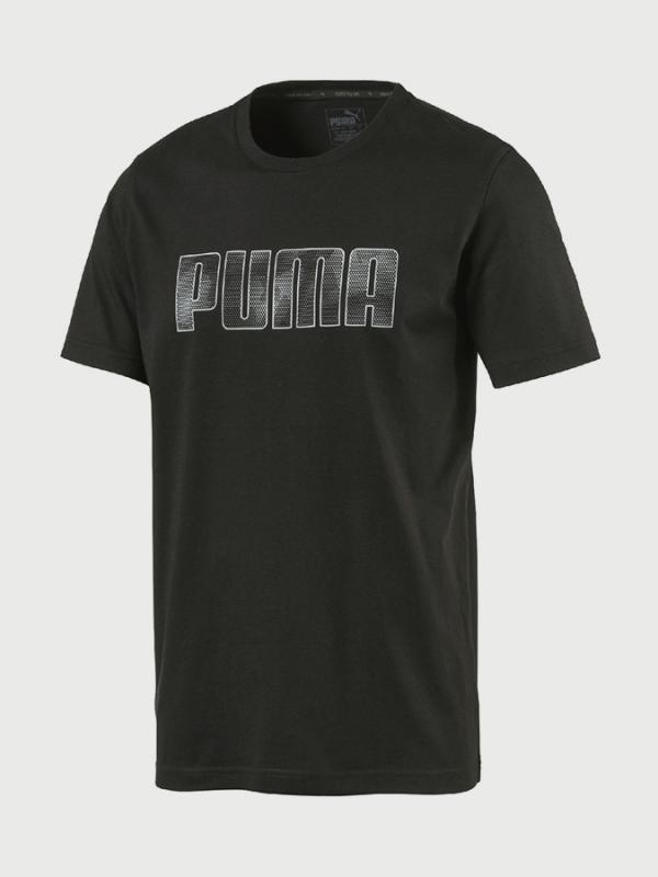 Tričko Puma Active Hero Tee Cotton Black Černá