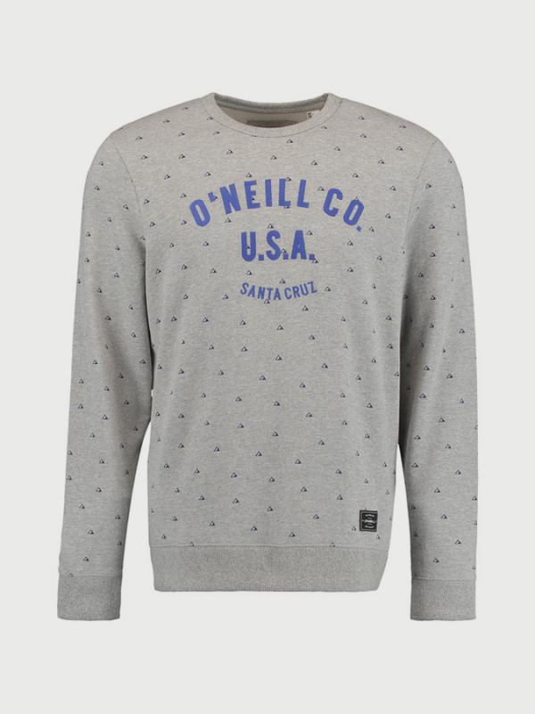 Mikina O´Neill LM Laidback Crew Sweat Šedá