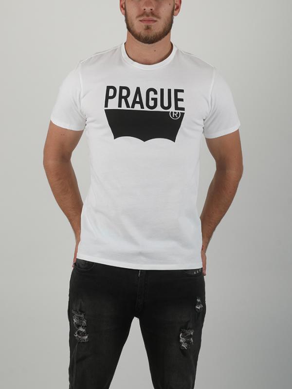 Tričko LEVI'S Destination Tee City Tree Prague White Barevná