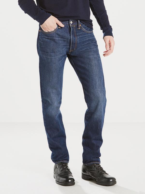 Džíny LEVI'S 501 Original Fit Fire Island Wa Modrá