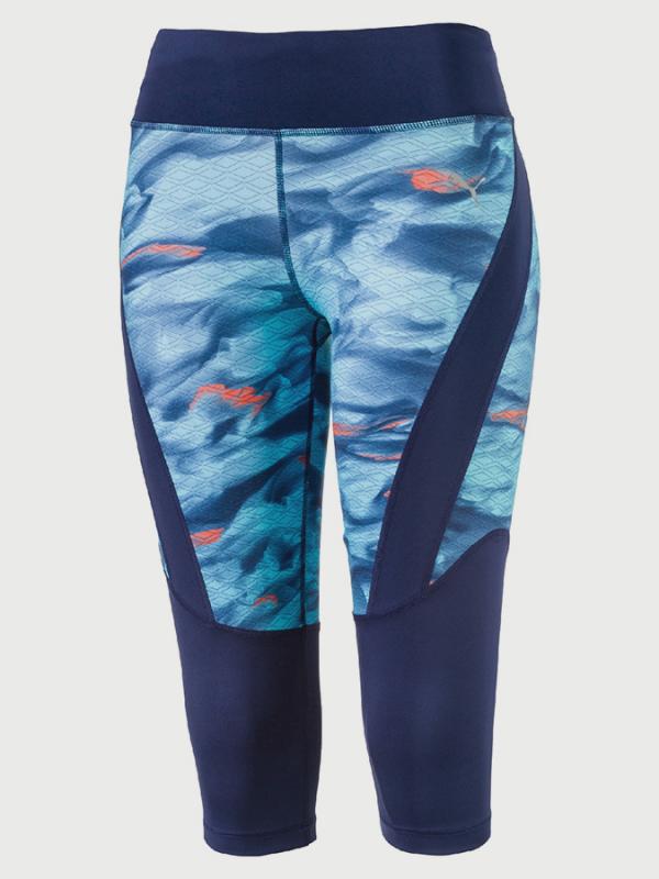 Legíny Puma Graphic 3 4 Tight W Modrá