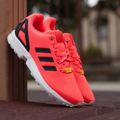 adidas ZX Flux K Flared/ Cobalt Black/ Ftw White