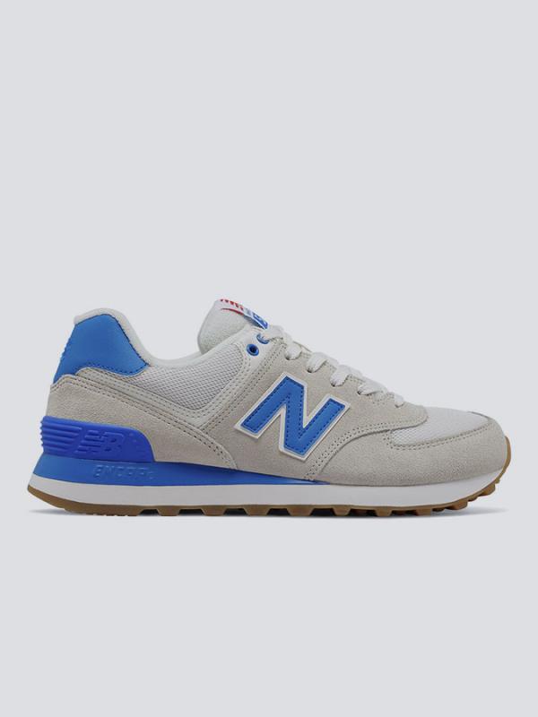 Boty New Balance WL574RSB Šedá
