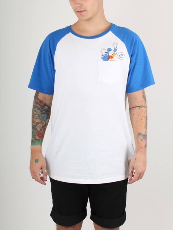 Tričko Vans M DISNEY SS RAGLAN WHITE Bílá