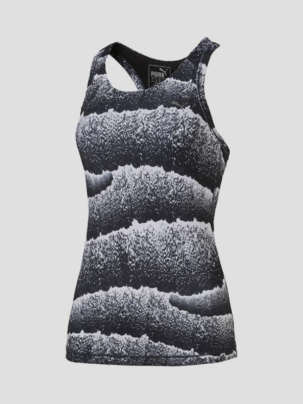 Tílko Puma Essential Graphic RB Tank Top white-black Barevná