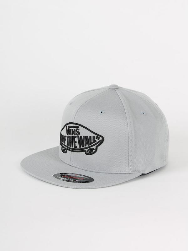 Kšiltovka Vans M HOME TEAM FLEXFIT FROST GREY Šedá