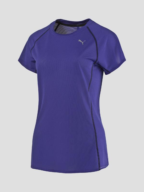 Tričko Puma PE_Running_S S Tee W Royal Blue Fialová
