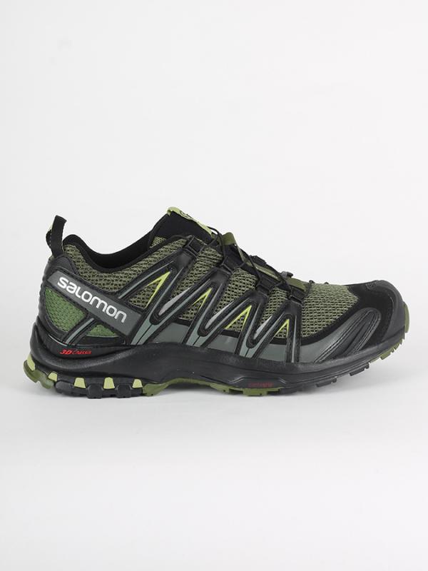 Boty Salomon XA PRO 3D Chive/BLACK/Beluga Černá