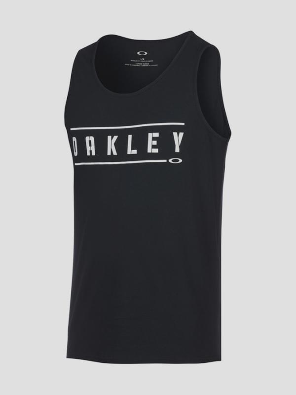 Tílko Oakley DOUBLE STACK TANK Blackout Černá