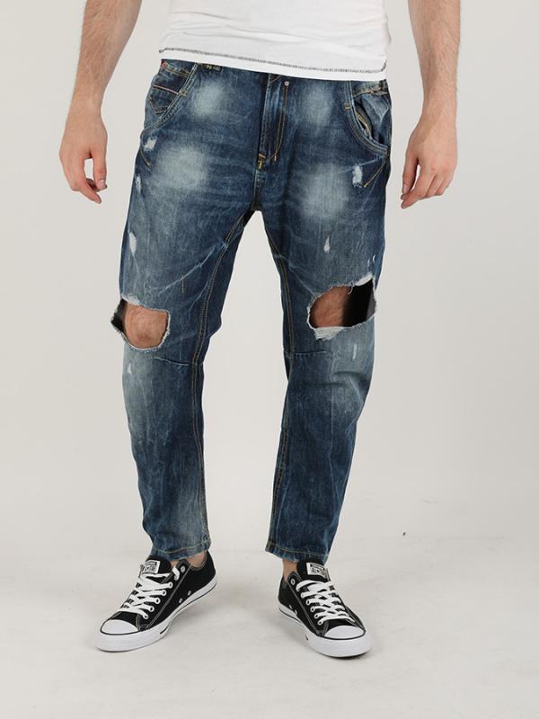 Džíny Alcott BOYFRIEND FIT Modrá