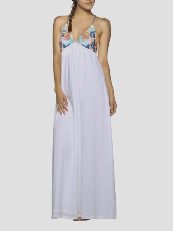Šaty O´Neill LW LARA MAXI DRESS Bílá