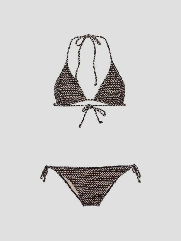Bikiny O´Neill PW DRUMBEAT TRIANGLE BIKINI Černá