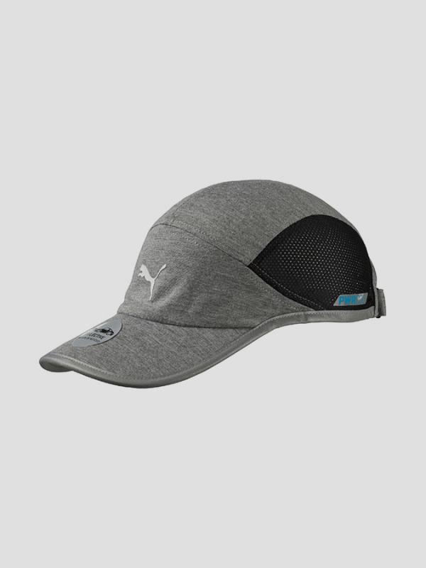 Kšiltovka Puma PWRCool cap medium gray heather-black Šedá