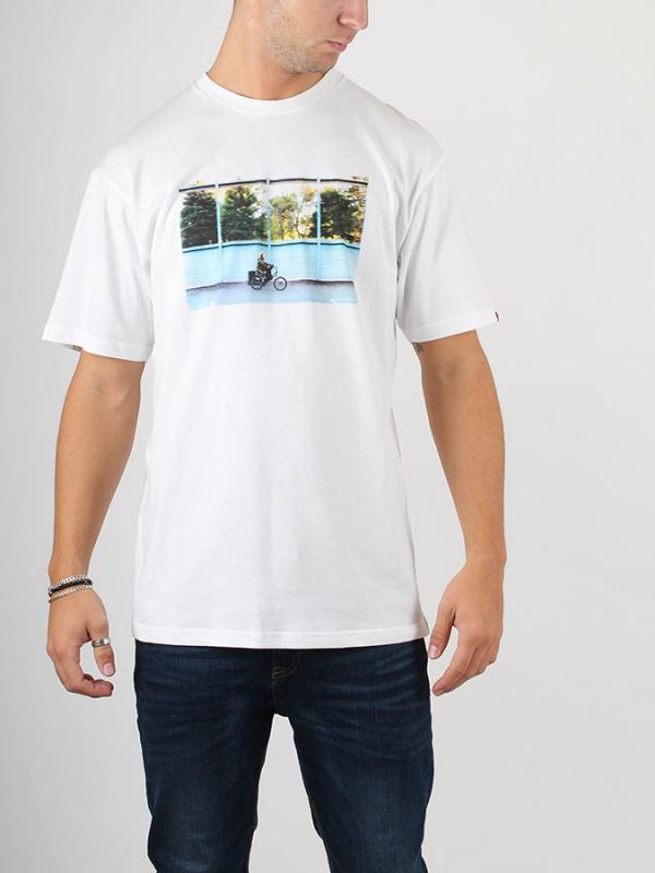 Tričko Vans M ASPHALT WHITE Bílá