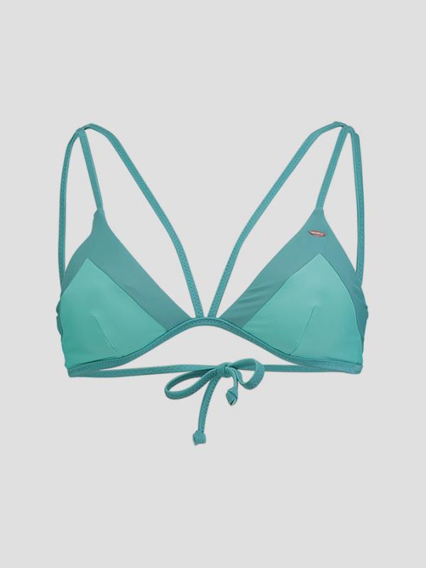 Top plavek O´Neill PW SOLID REVERSIBLE BIKINI TOP Zelená