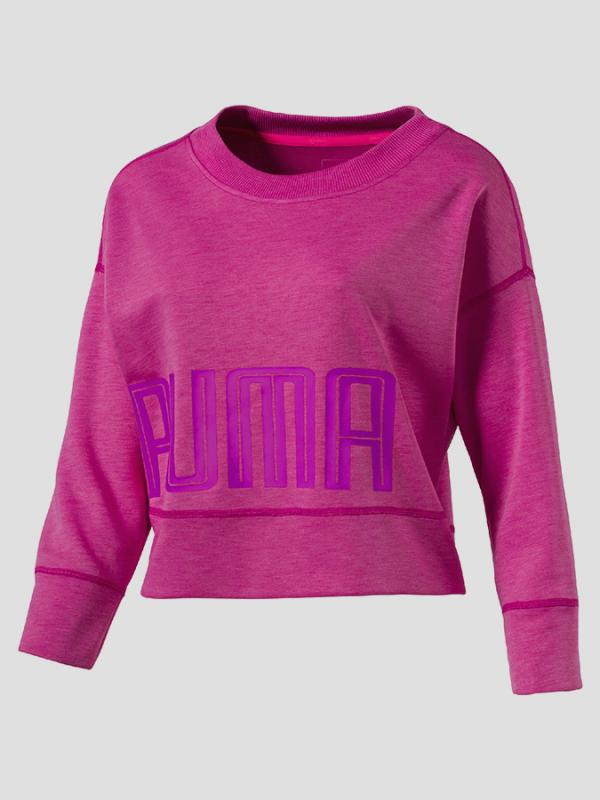 Mikina Puma Yogini Pullover Růžová
