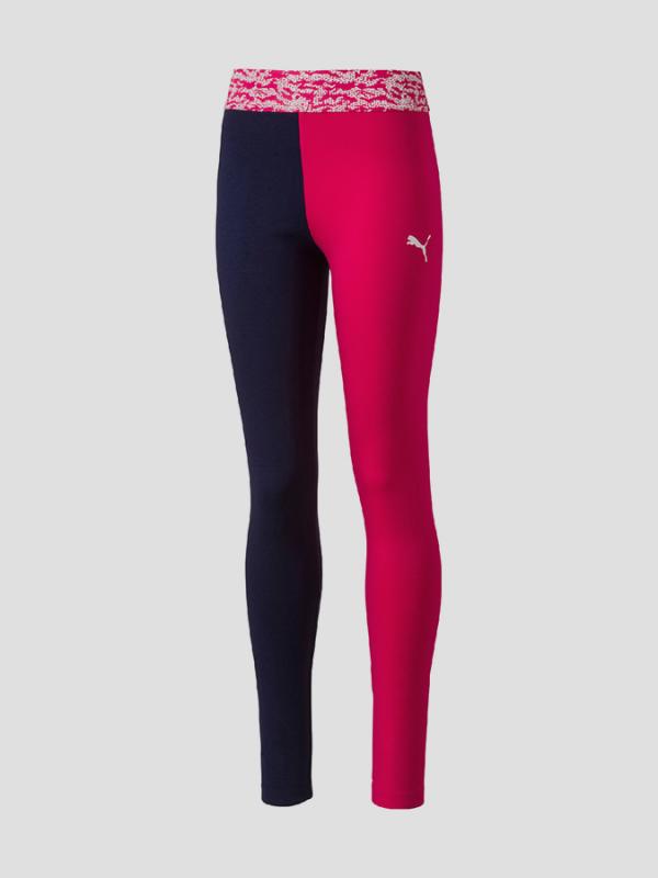 Legíny Puma SU STYLE Clash Leggings G Peach Barevná