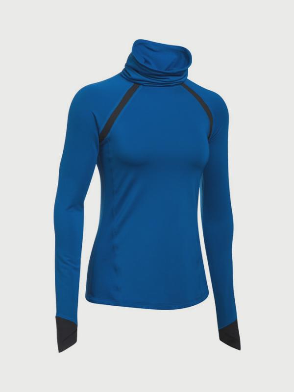 Mikina Under Armour CG Reactor Run Funnel Neck Modrá