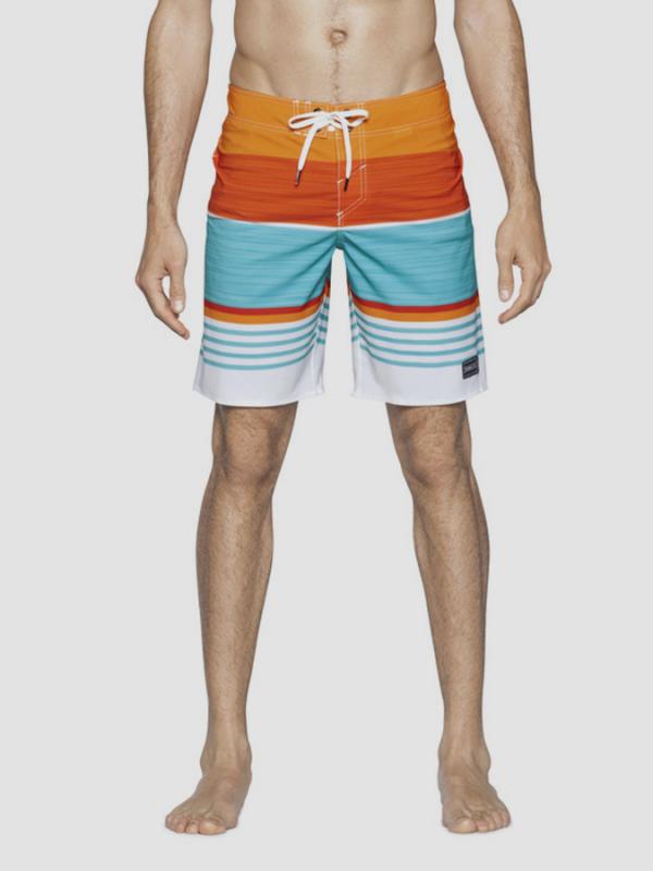 Boardshortky O´Neill PM HYPER FREAK HEIST Červená