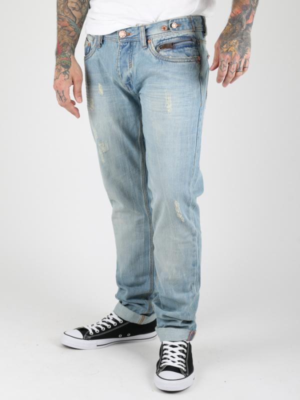 Džíny Alcott WAIST SMALL BELTS Modrá