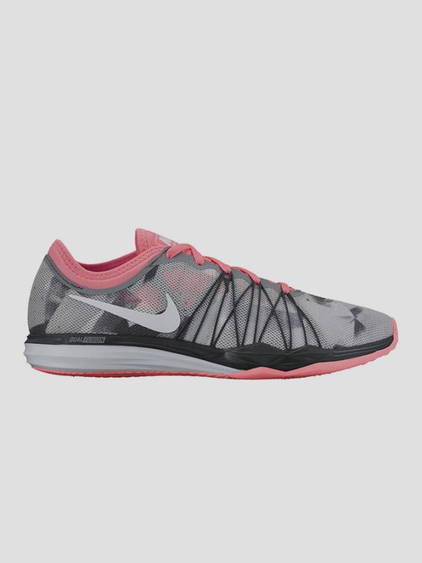 Boty Nike W DUAL FUSION TR HIT PRNT Šedá