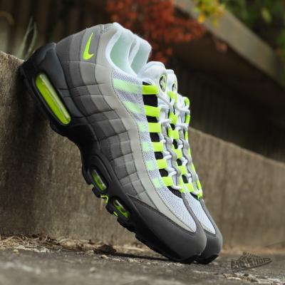 Nike Air Max 95 OG Black/ Volt- Medium Ash- Dark Powter