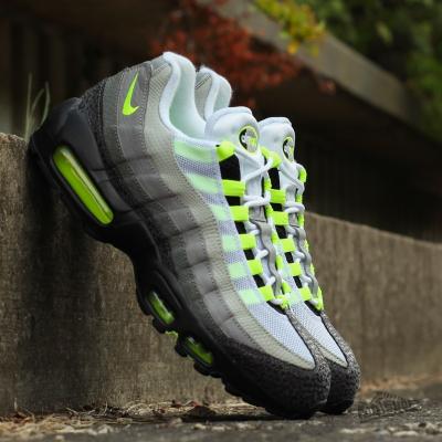 Nike Air Max 95 OG Premium Black/ Volt- Medium Ash- Dark Powter (Animal)