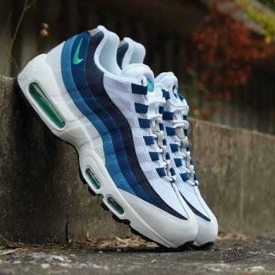 Nike Air Max 95 OG White/ Emerald Green- CRT Black- New Slate