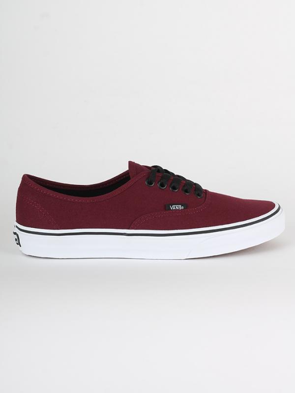 Boty Vans UA AUTHENTIC port royale/black Červená