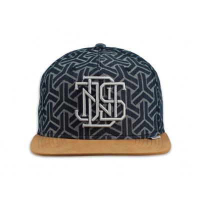 Djinn's Uniform Denim Navy Snapback Cap