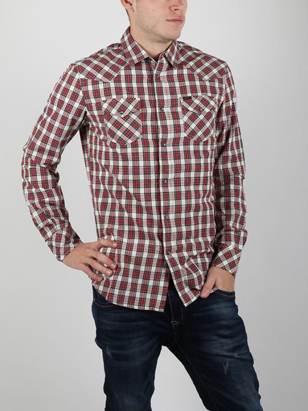 Košile Diesel S-Zule Camicia Červená