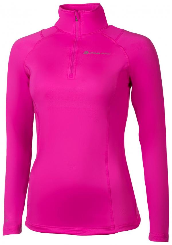 ALPINE PRO NEVEA 3 RŮŽOVÁ / FIALOVÁ Dámské Triko M