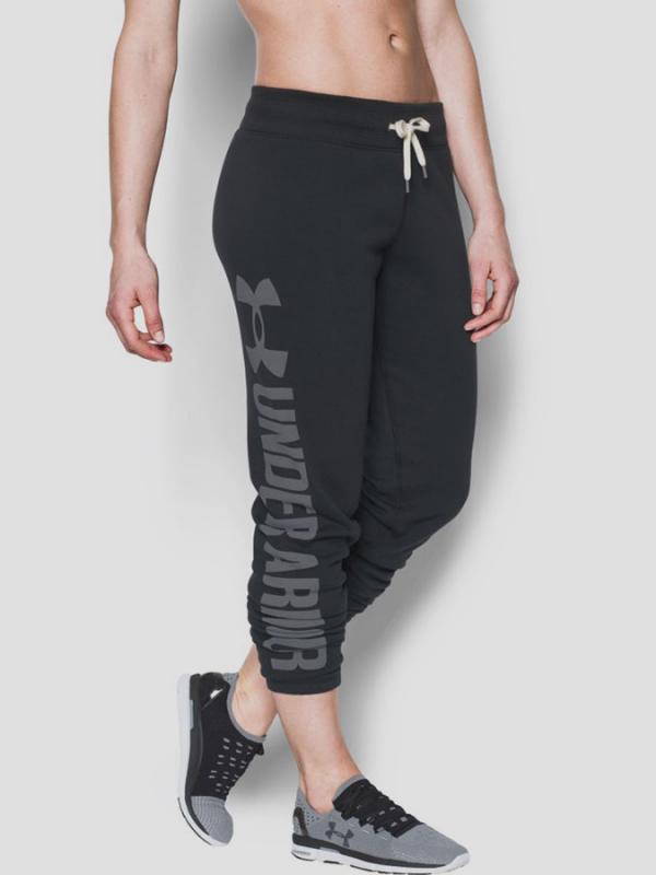 Tepláky Under Armour Favorite Fleece Pant Černá