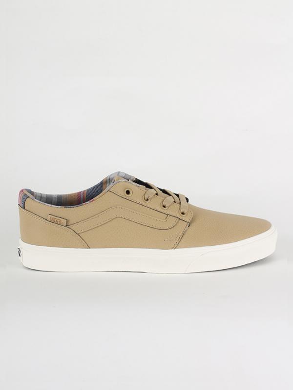 Boty Vans MN CHAPMAN STRIPE (NUBUCK) Hnědá