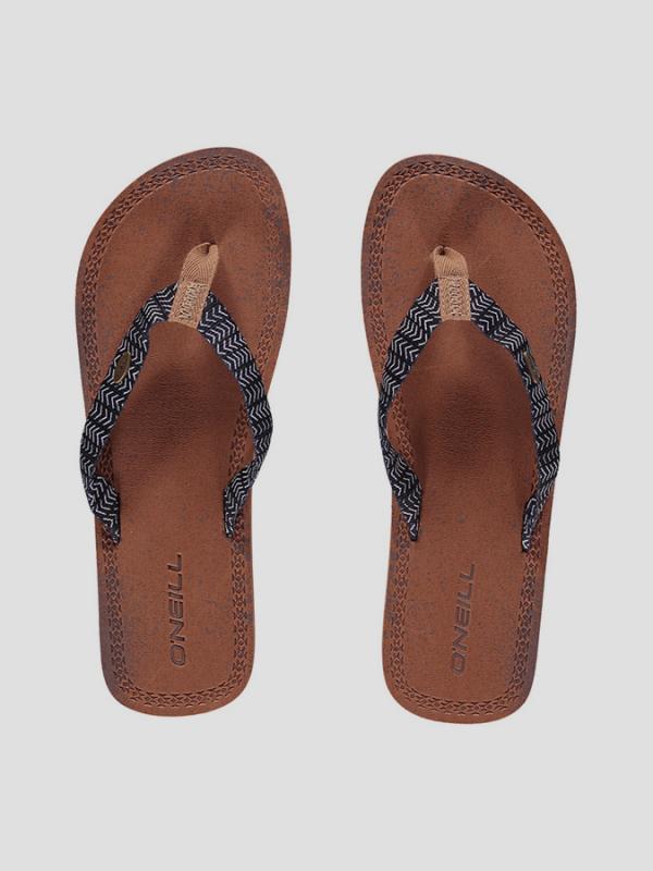 Žabky O´Neill FW WOVEN STRAP FLIP FLOP Hnědá