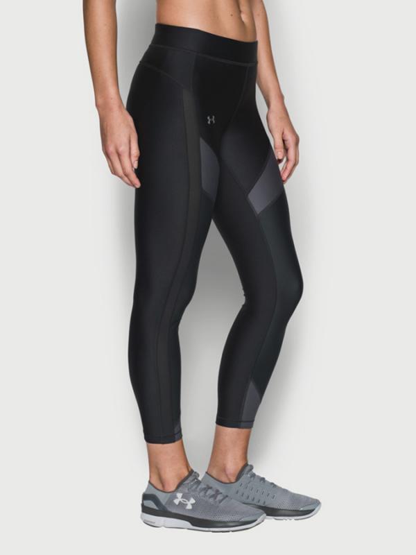 Kompresní legíny Under Armour HG Color Blckd Ankle Crop Černá