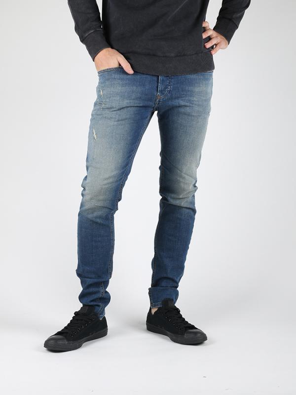 Džíny Diesel Sleenker L.32 Pantaloni Modrá
