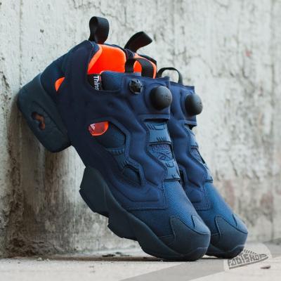 Reebok Instapump Fury Tech Collegiate Navy/Solar Orange/White