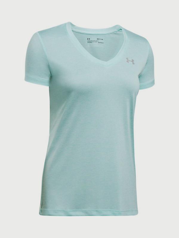 Tričko Under Armour Tech SSV - Twist Modrá