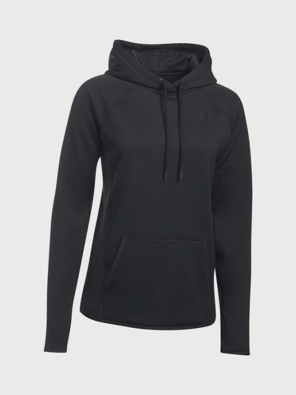 Mikina Under Armour Fleece Hoodie-Solid Černá